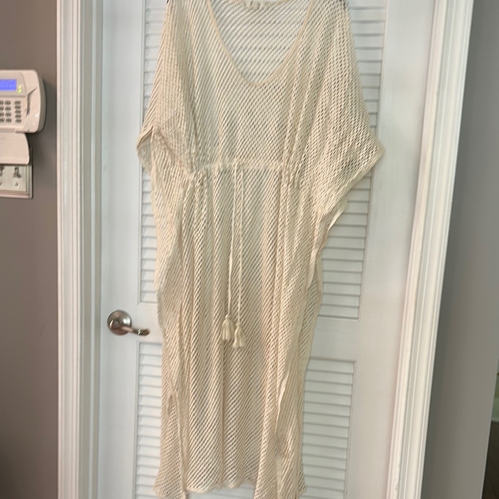 Cream Swim Coverup